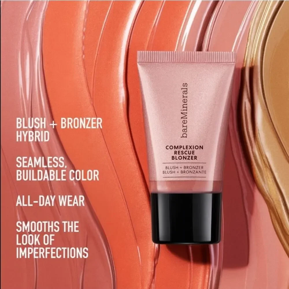 Bare minerals Complexion Rescue Blonzer Kiss Of Pink Brand New